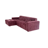 MySofa Ruby Hoekbank Paars Lounge L + 2,5-zits AR