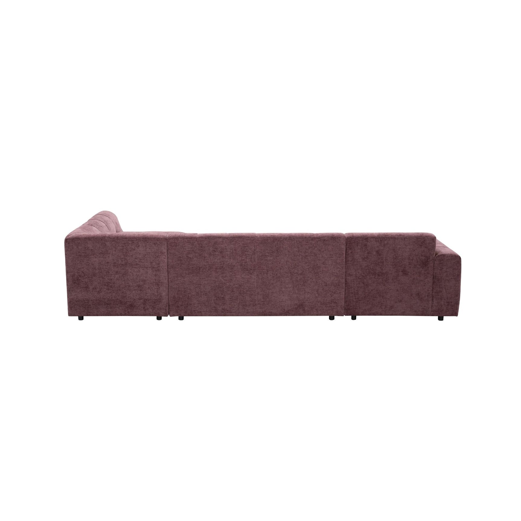 MySofa Ruby U-bank Paars Lounge L + 2,5 + Ottomane Rechts