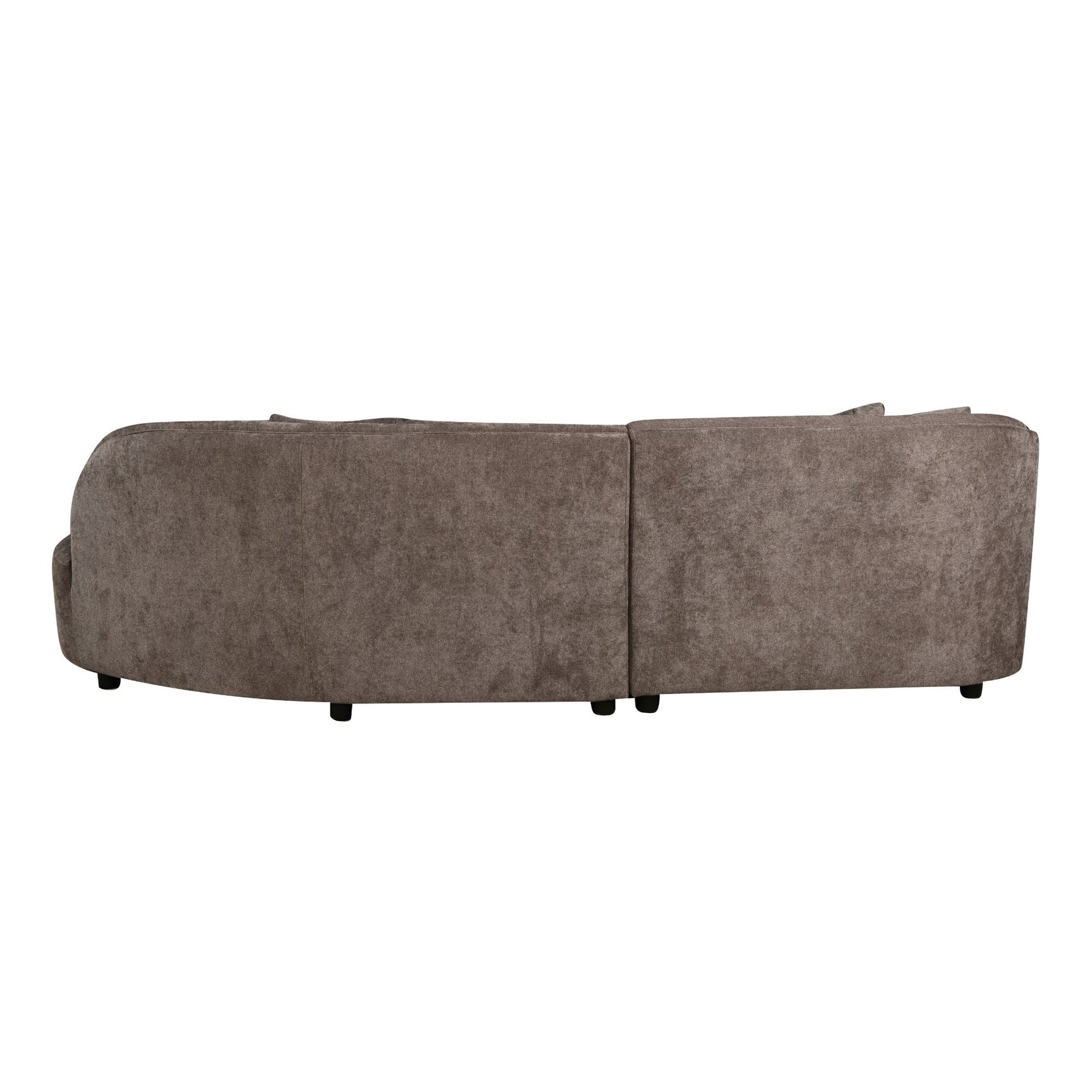 MySofa Novi hoekbank grijs 3-zits + lounge rechts