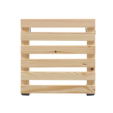 Plantentrolley naturel vierkant indoor L - Esschert Design