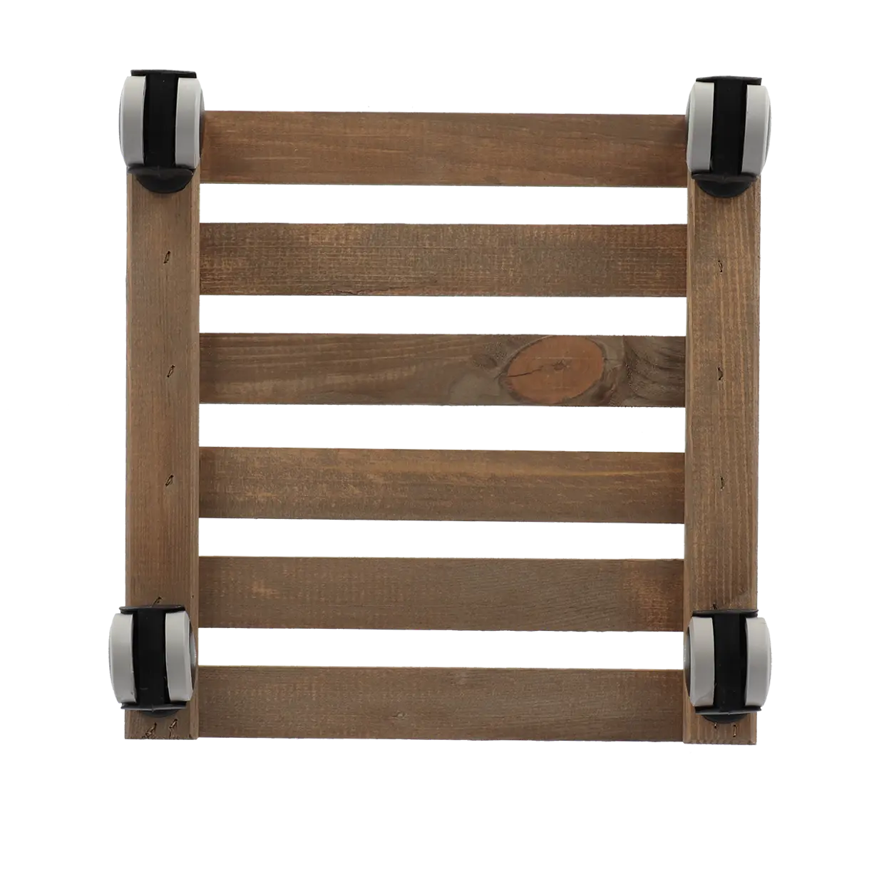 Plantentrolley vierkant indoor L bruin - Esschert Design