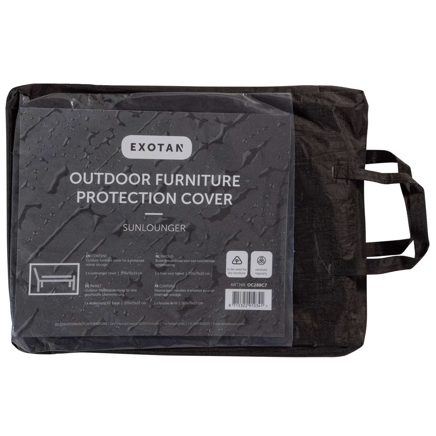 BESCHERMHOES LIGBED TUIN