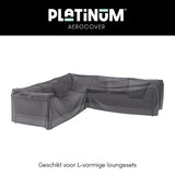 Platinum AeroCover - Loungesethoes hoekset 255x255x100xH70