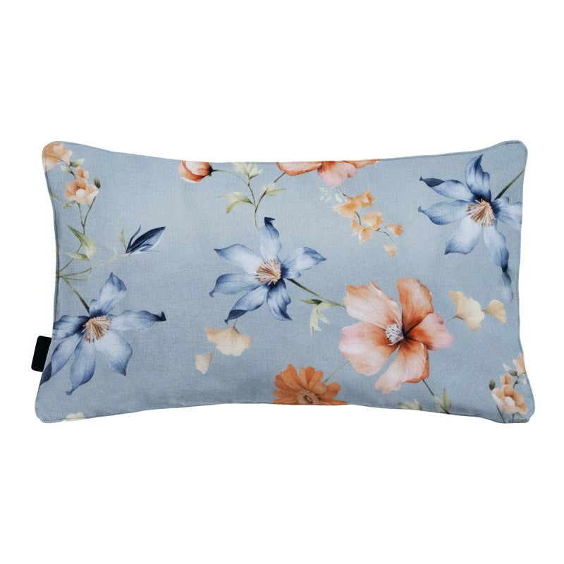 Madison - Sierkussen paspel 30x50cm Florina blue
