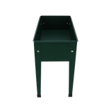 Esschert design - Verhoogde kweekbak metaal groen. S