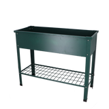 Esschert design - Verhoogde kweekbak metaal groen. L