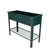 Esschert design - Verhoogde kweekbak metaal groen. L