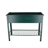 Esschert design - Verhoogde kweekbak metaal groen. L