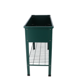 Esschert design - Verhoogde kweekbak metaal groen. L