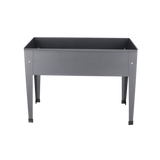 Esschert design - Verhoogde kweekbak metaal antrac. S