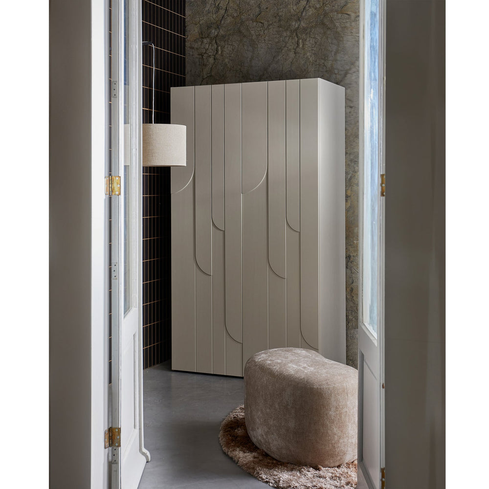 RAIN 2-DEURS KLEDINGKAST GRENEN DUST [fsc]