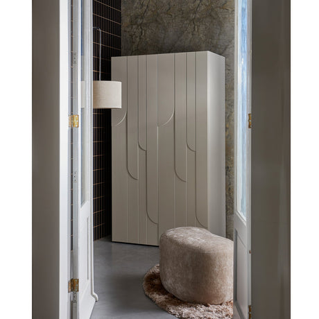 RAIN 2-DEURS KLEDINGKAST GRENEN DUST [fsc]