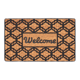 Welcome rubberen kokosdeurmat L - Esschert design
