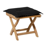 Madison - Zitkussen universeel 50x50 cm black