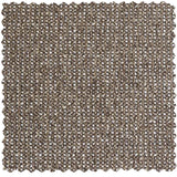 SLOPING U-VORM BANK LICHTBRUIN MELANGE