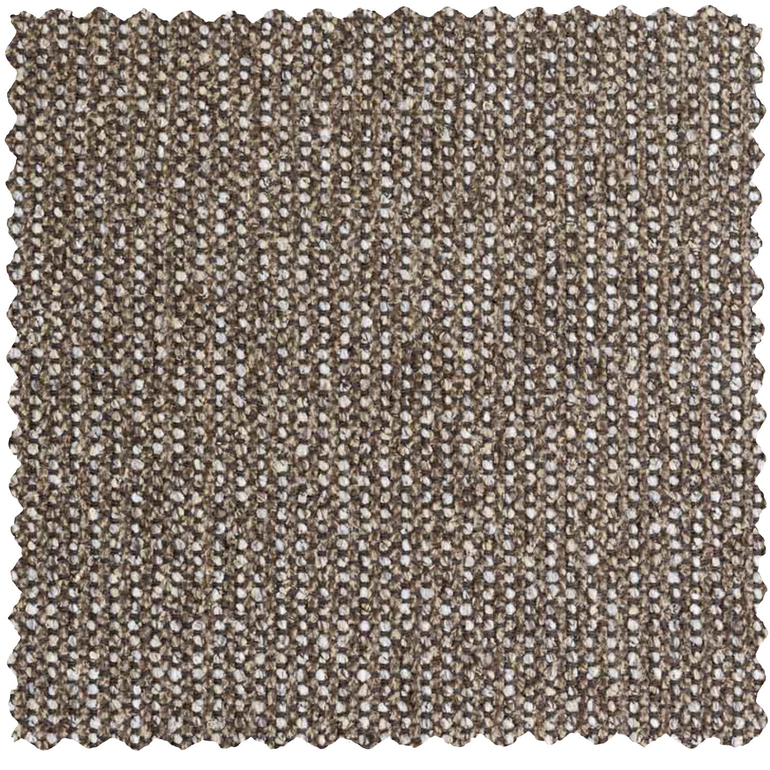 SLOPING U-VORM BANK LICHTBRUIN MELANGE