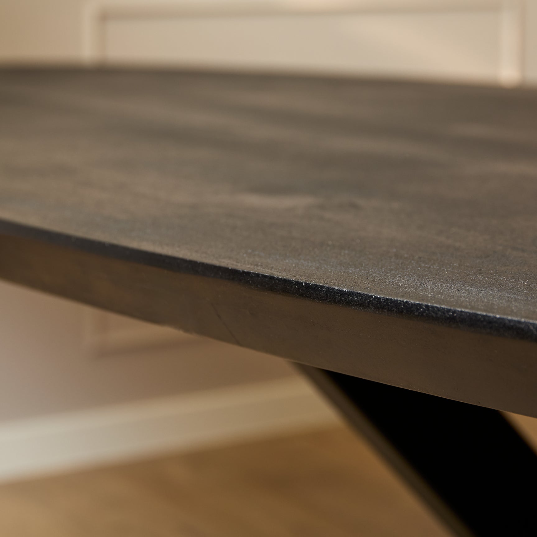 Eettafel Brandy Zwart | 210 cm | Ovaal