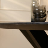 Eettafel Brandy Zwart | 240 cm | Ovaal
