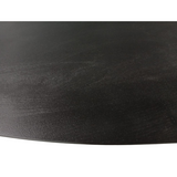 Eettafel Brandy Zwart | 300 cm | Ovaal