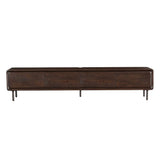 Zwevend tv meubel Allure Bruin Mangohout 240 cm