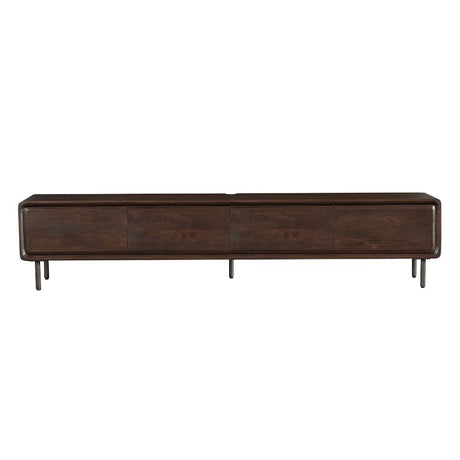Zwevend tv meubel Allure Bruin Mangohout 240 cm