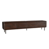 Zwevend tv meubel Allure Bruin Mangohout 240 cm