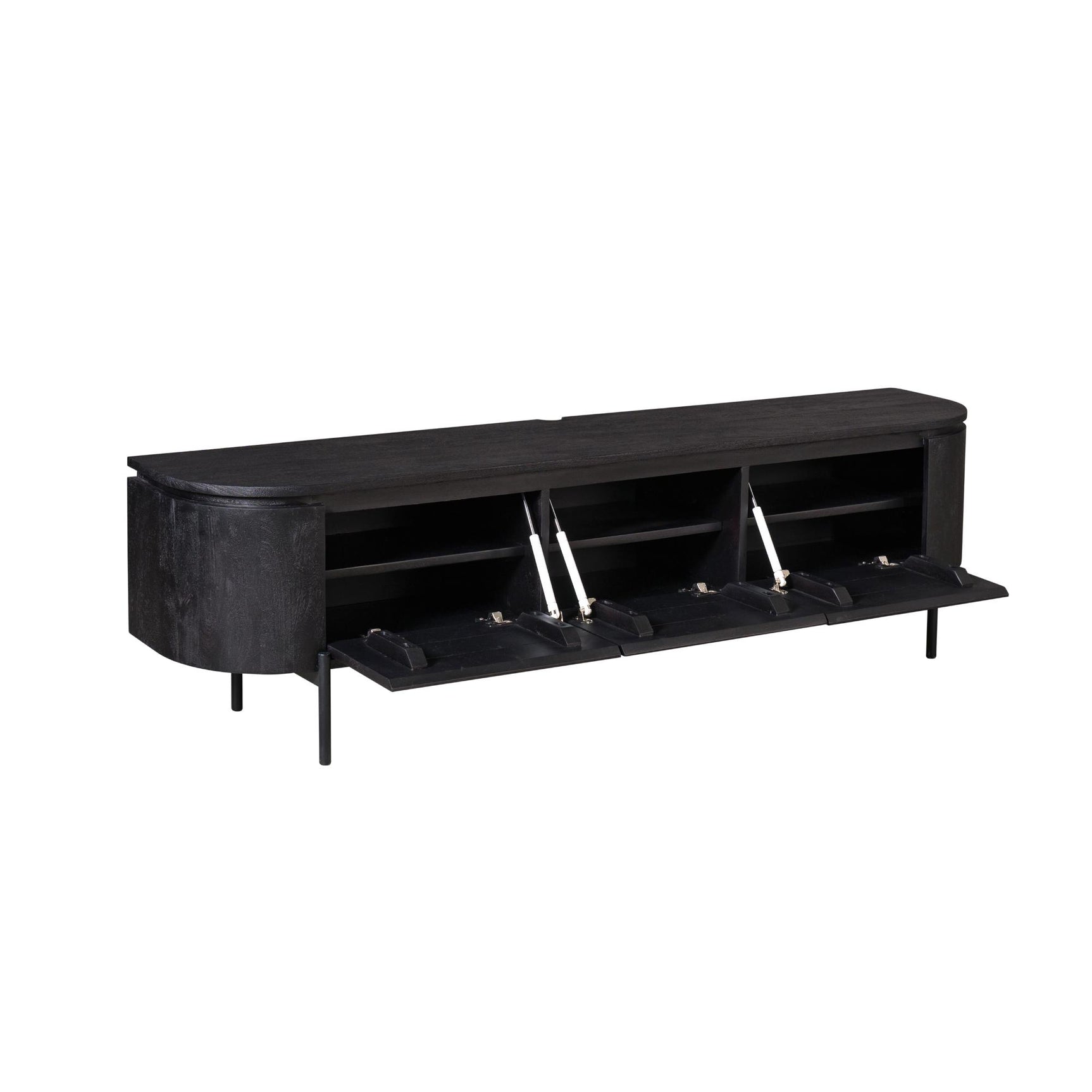 Tv-meubel Excellent Zwart | 160 cm