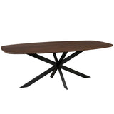 Eiken eettafel Ferris | Deens Ovaal 240 cm | Bruin