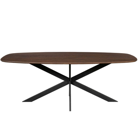 Eiken eettafel Ferris | Deens Ovaal 240 cm | Bruin
