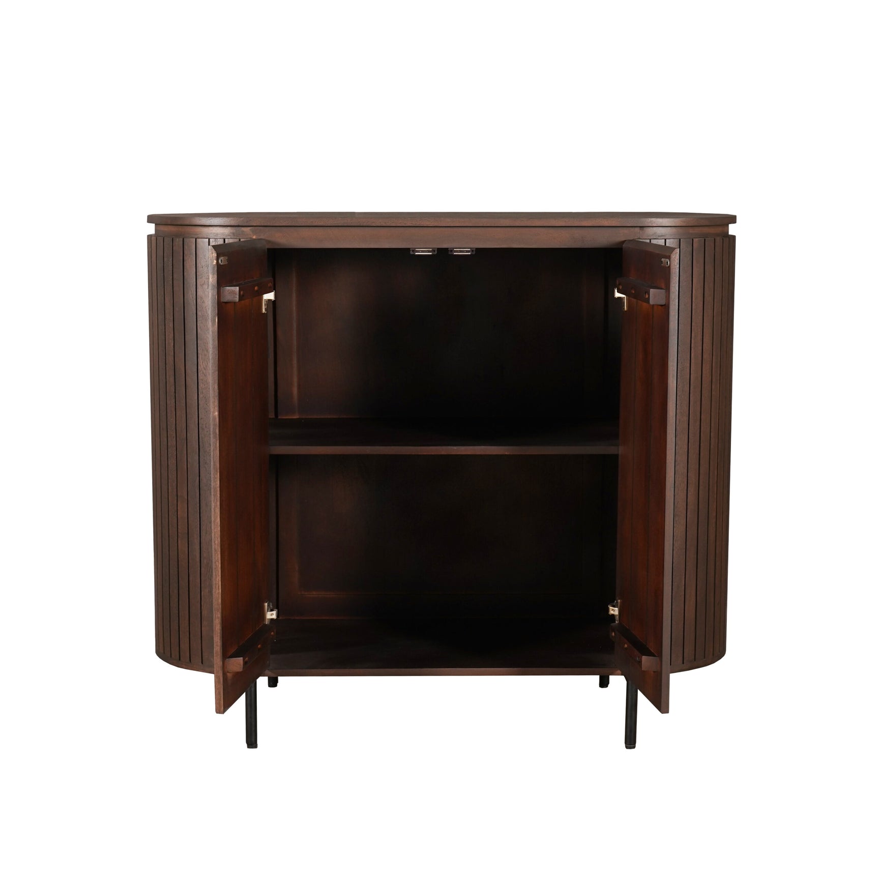 Kast Solana bruin mangohout 115 cm