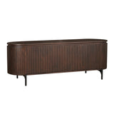 Tv-meubel Solana bruin mangohout 165 cm