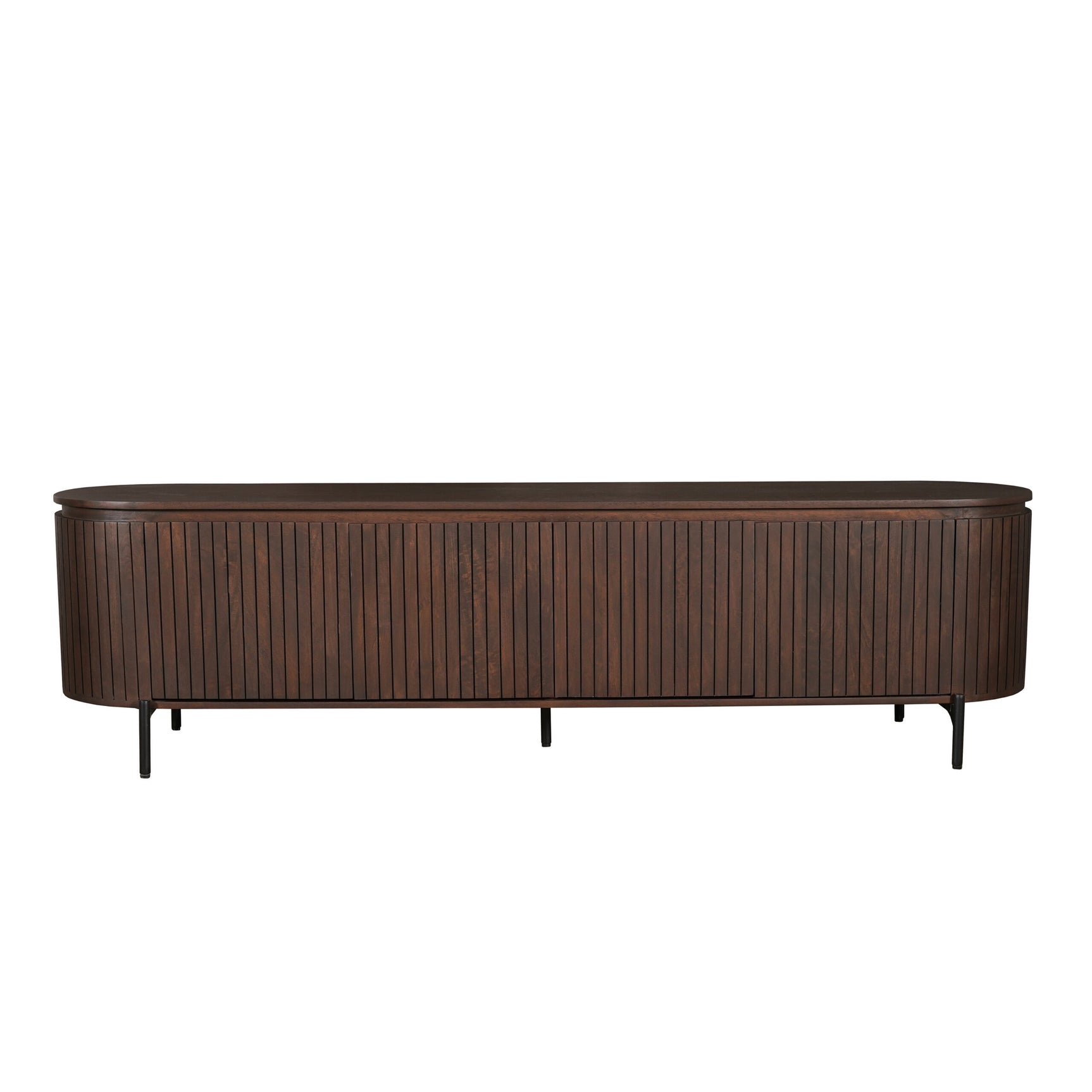Tv meubel Solana Bruin Mangohout 210 cm
