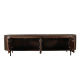 Tv meubel Solana Bruin Mangohout 210 cm