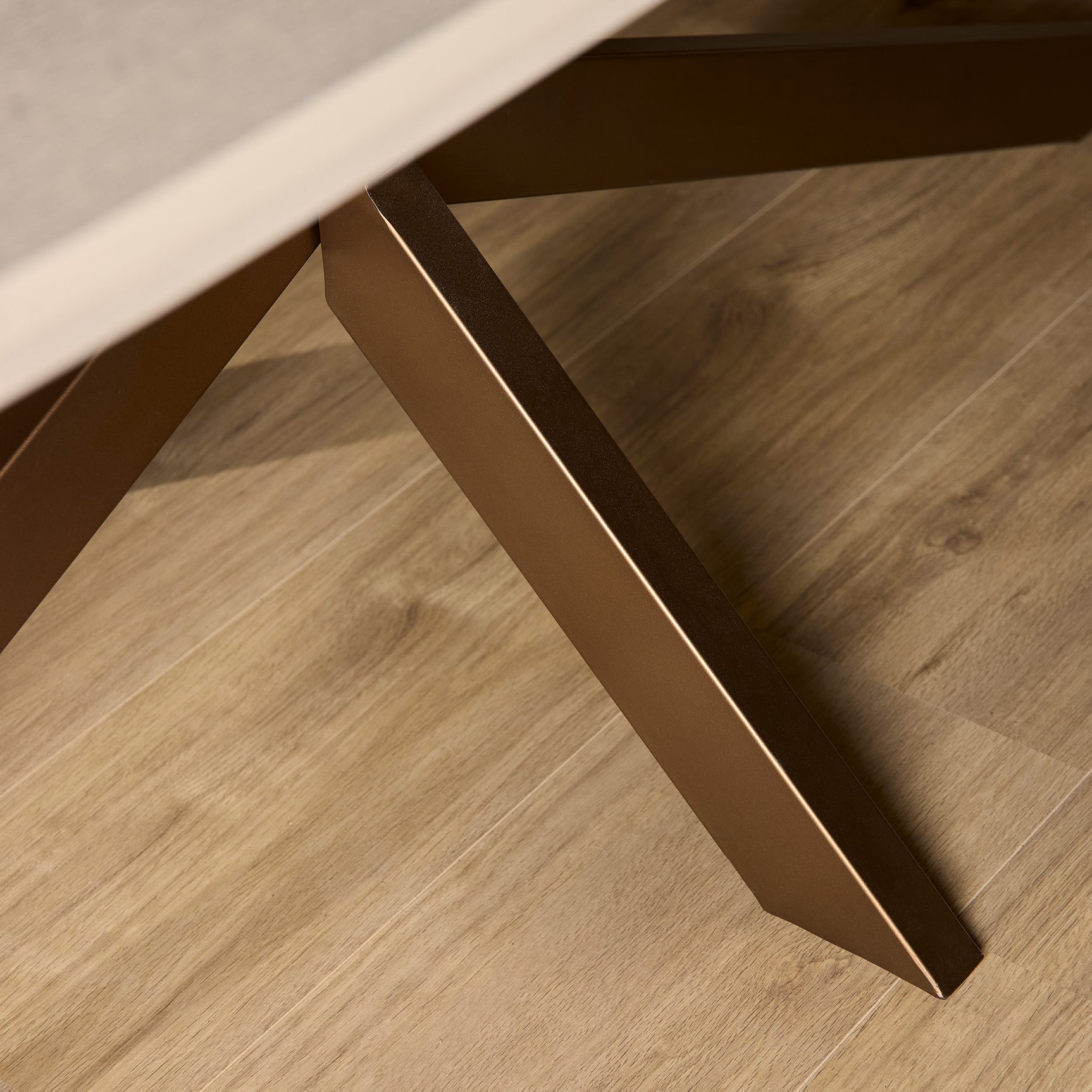 Eettafel Madison Zand | 160 cm | Deens Ovaal