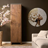 Kast Dallas naturel mangohout 55 cm