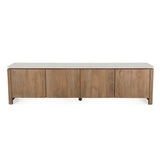 tv-meubel Dallas naturel mangohout 210 cm