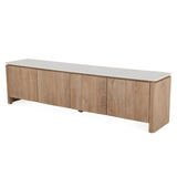 tv-meubel Dallas naturel mangohout 210 cm
