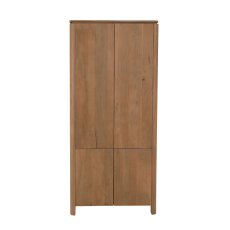 Kabinetkast Dallas, naturel mangohout, 90 cm