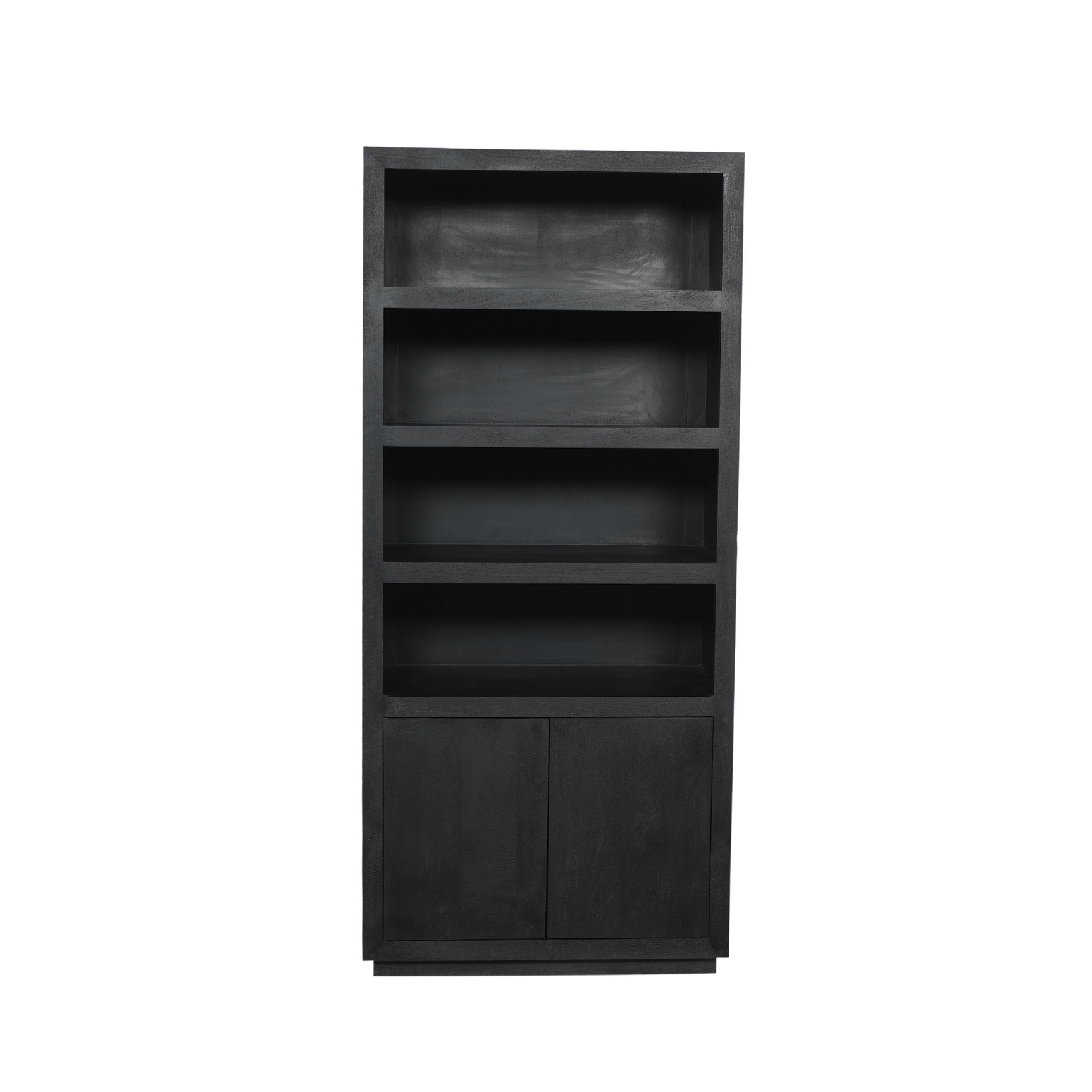 Boekenkast Brussel Zwart | 90 cm