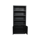 Boekenkast Brussel Zwart | 90 cm