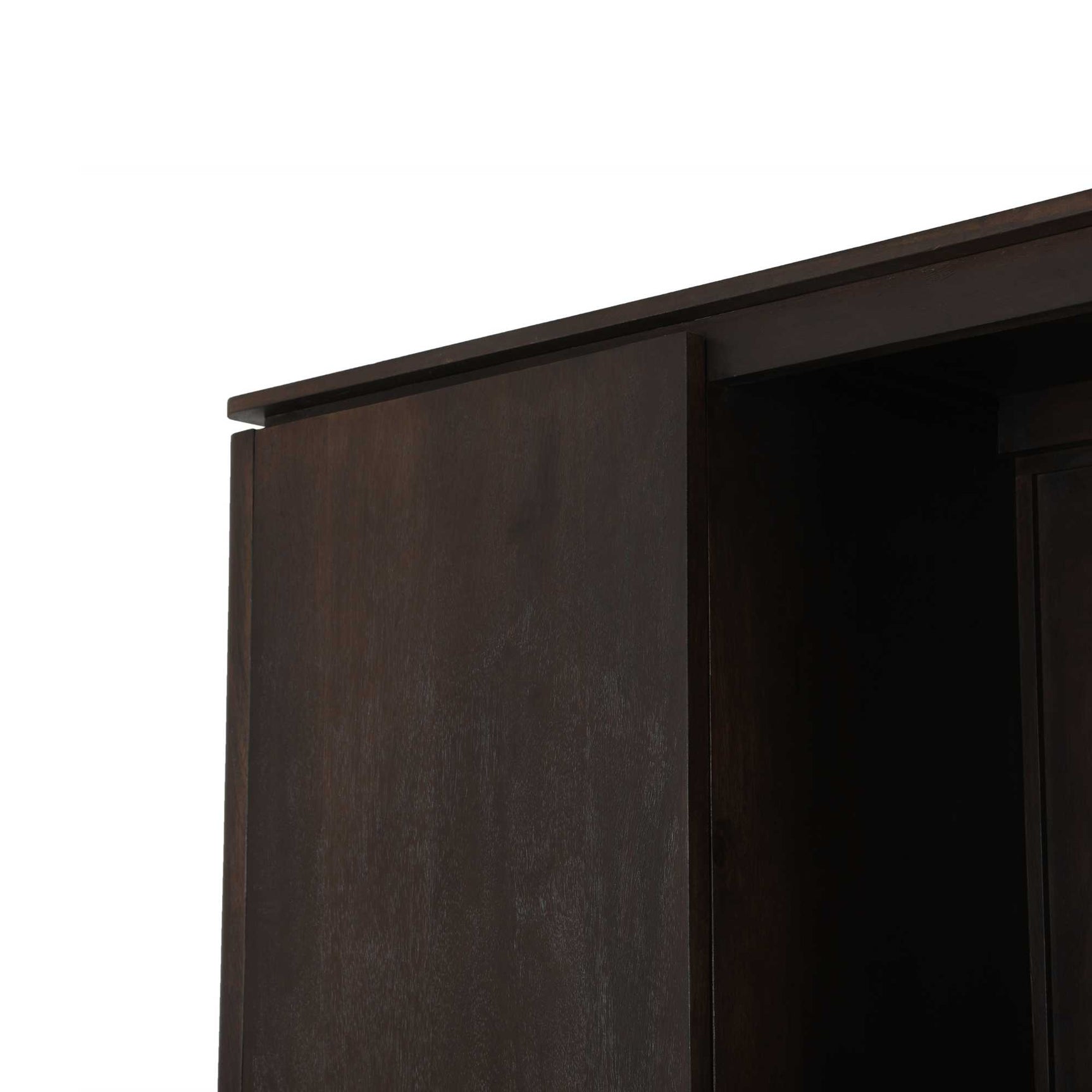 Vakkenkast XL Dallas Bruin Mangohout 160 cm