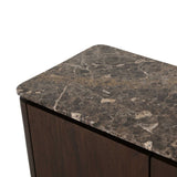 Tv-meubel Dallas bruin mangohout 210 cm