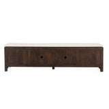 Tv-meubel Dallas bruin mangohout 210 cm