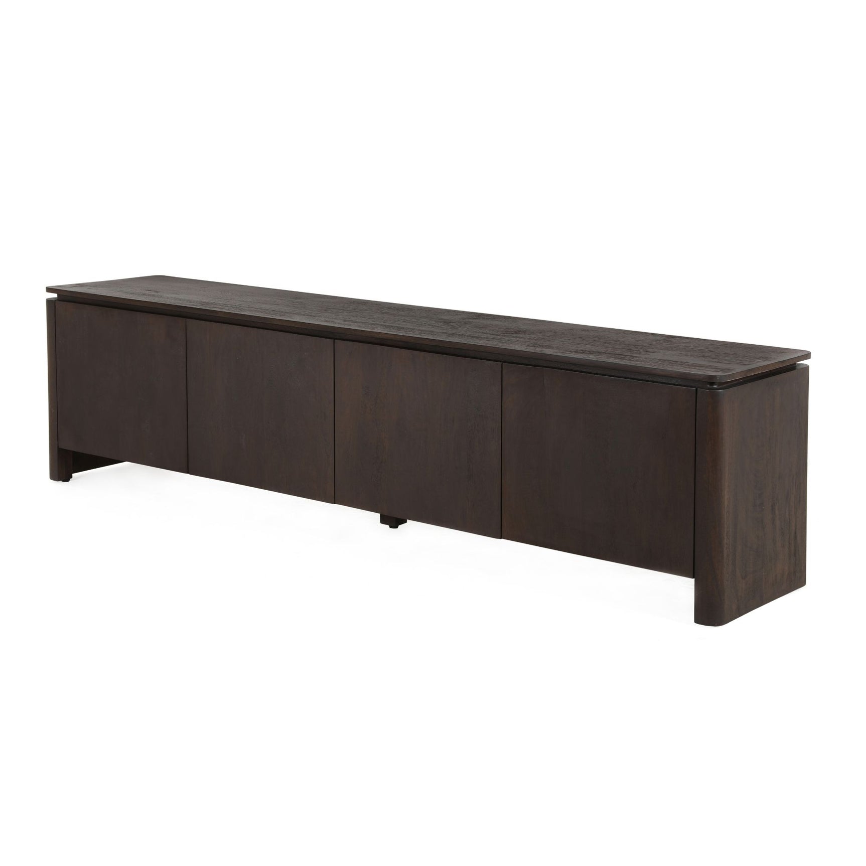 Tv-meubel Dallas bruin mangohout 210 cm