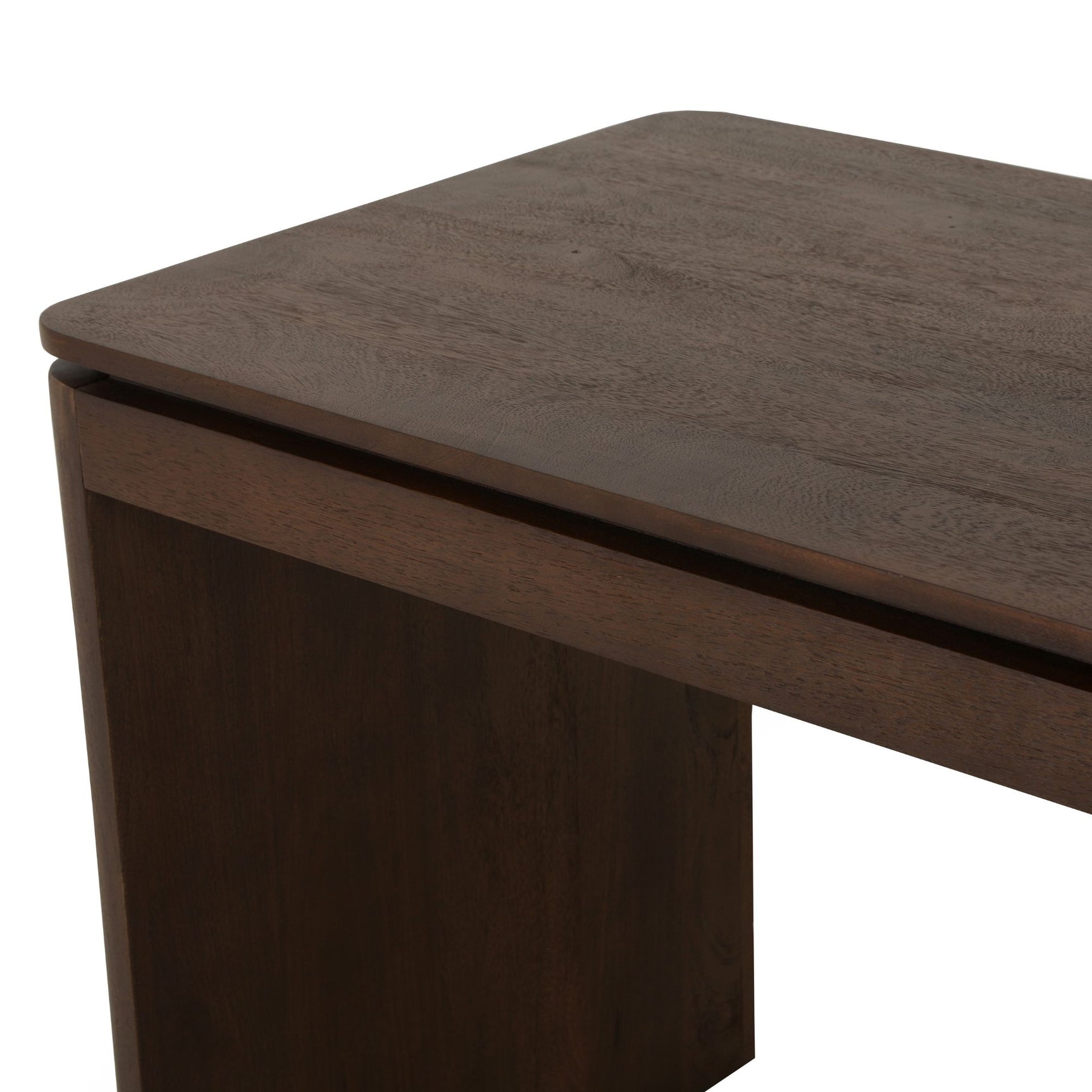 Bureau Dallas Bruin Mangohout 130 cm