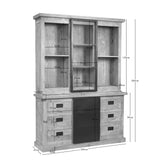 Vitrinekast Noa | 160 cm