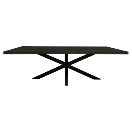 Eetkamertafel Denver Zwart | Rechthoek | 160 cm