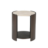 Starfurn - Bijzettafel Rune Botticino marmer 45 cm