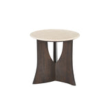 Bijzettafel Milo Botticino Marmer 50 cm