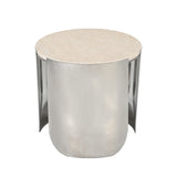 Salontafel Zeli Botticino marmer 45 cm